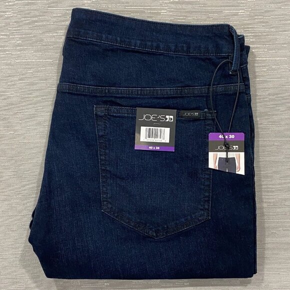 Joe's Jeans Brixx Mens 40 x 30 Straight Leg Dark Wash Denim Pants Joes - Picture 1 of 12